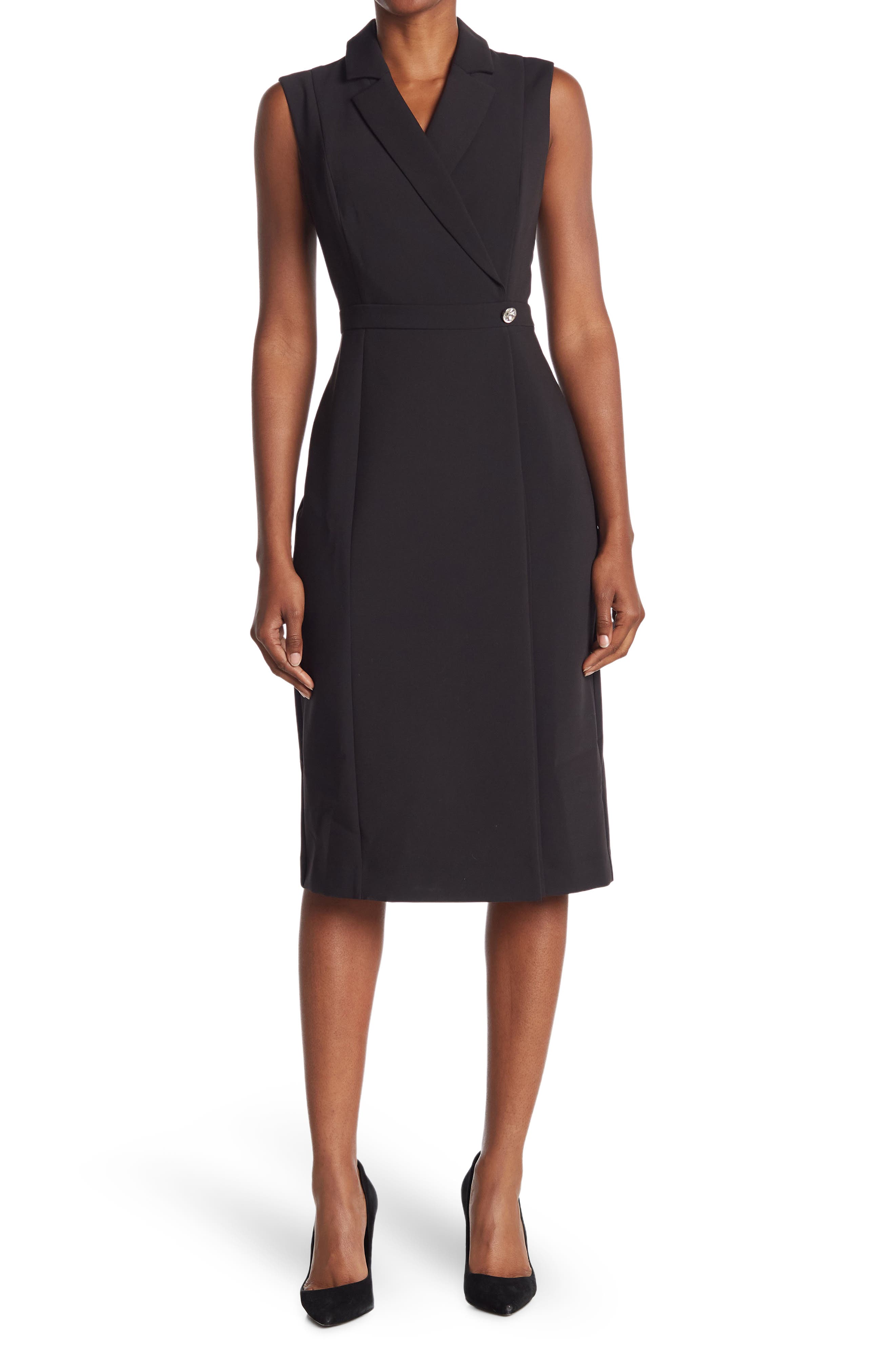 donna-karan-new-york-donna-karan-sleeveless-notch-collar-dress