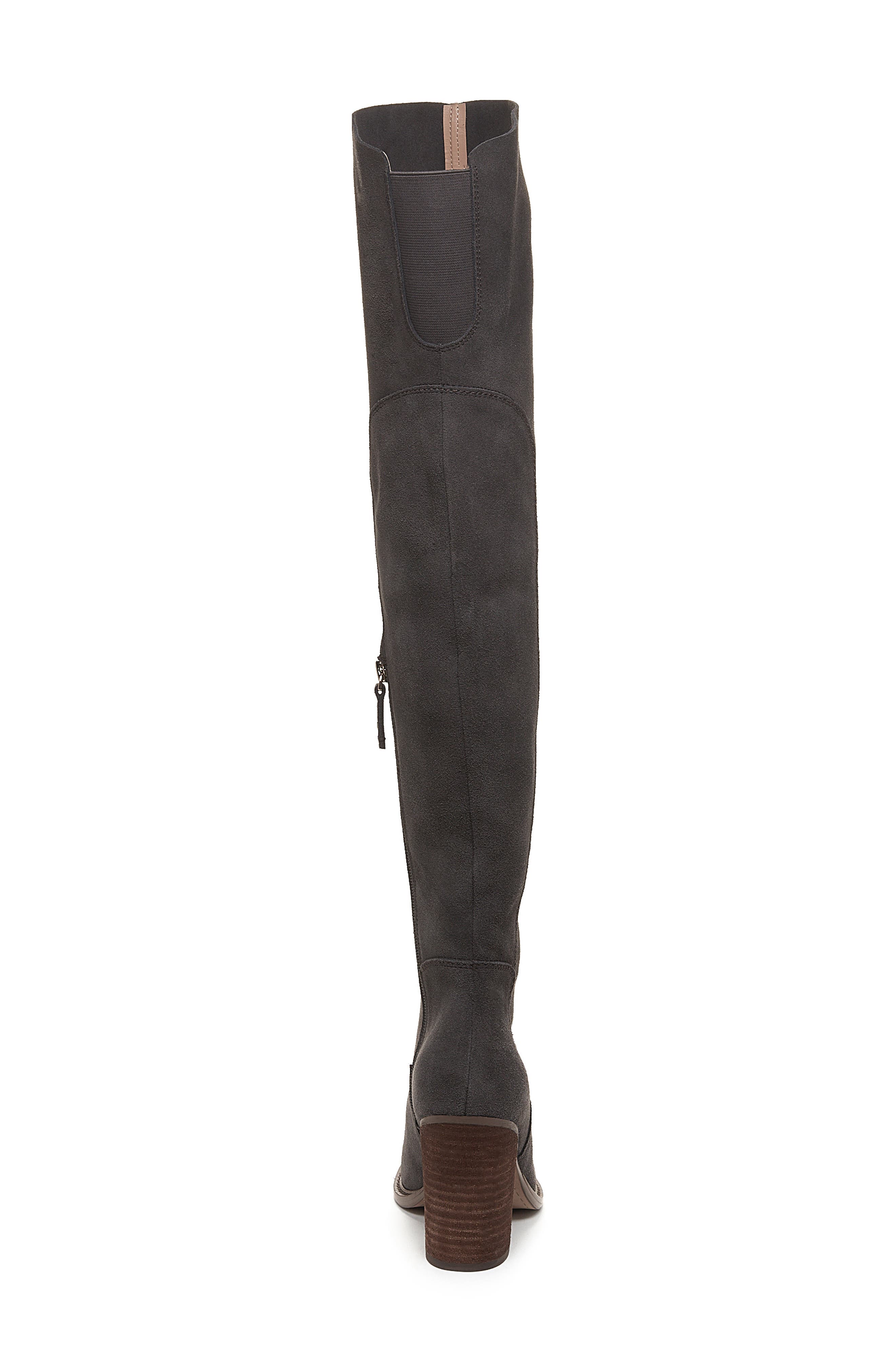 Kelsi Dagger Brooklyn Logan Over the Knee Boot, Alternate, color, Graphite