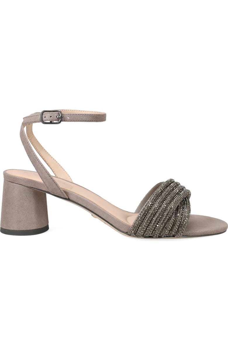 Pelle Moda Noli Ankle Strap Sandal, Alternate, color, Pewter