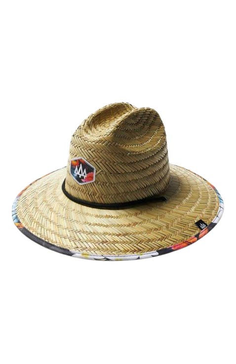 Koa Big Kids Straw Lifeguard Hat