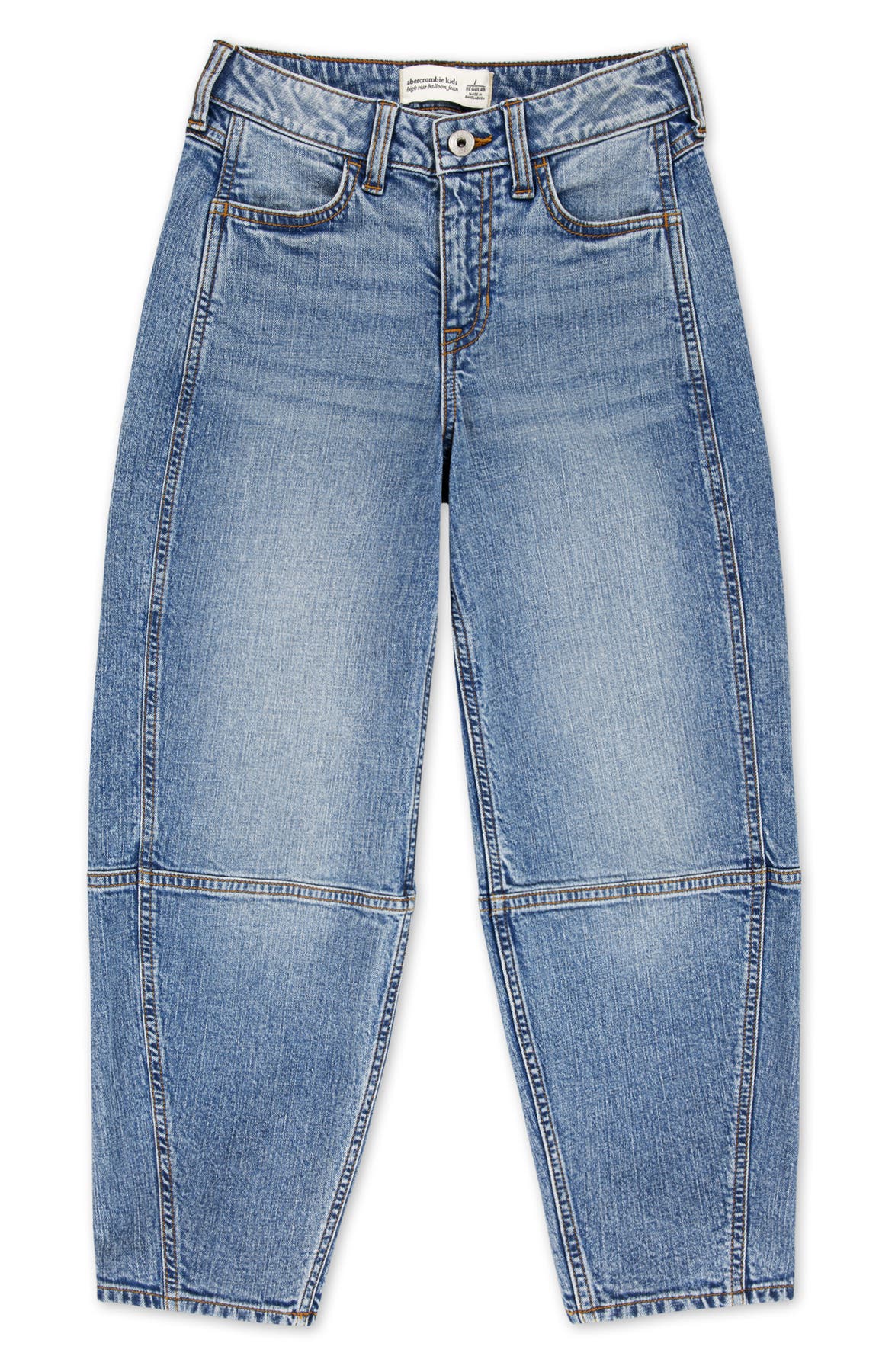 abercrombie kids Kids' High Waist Balloon Jeans