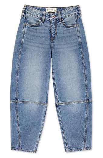 Kids' High Waist Balloon Jeans