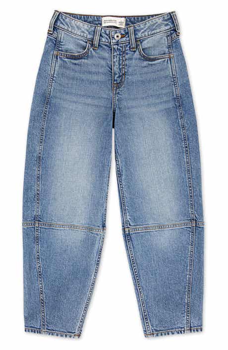 abercrombie kids Kids' High Waist Balloon Jeans