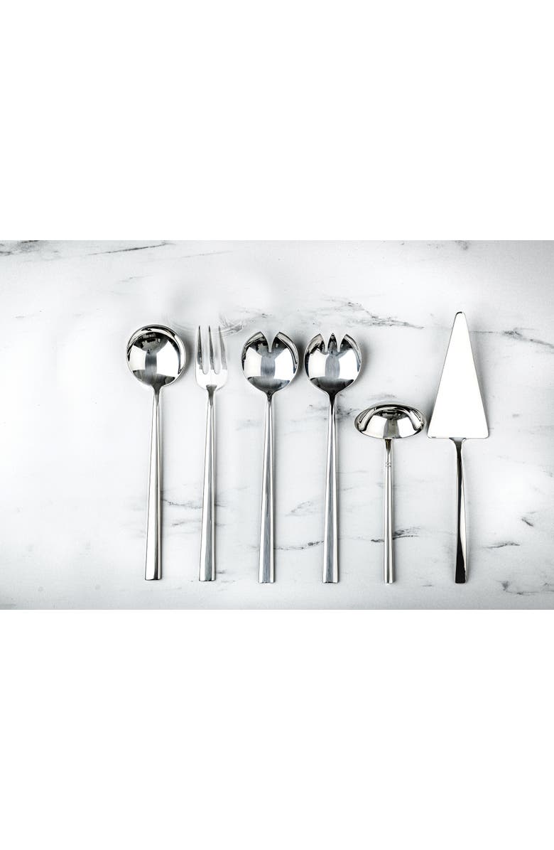 Mepra Movida Flatware Set - 67 Pieces, Alternate, color, Stainless Steel