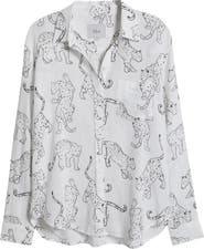 Rails Charli Linen Blend Button-Up Shirt