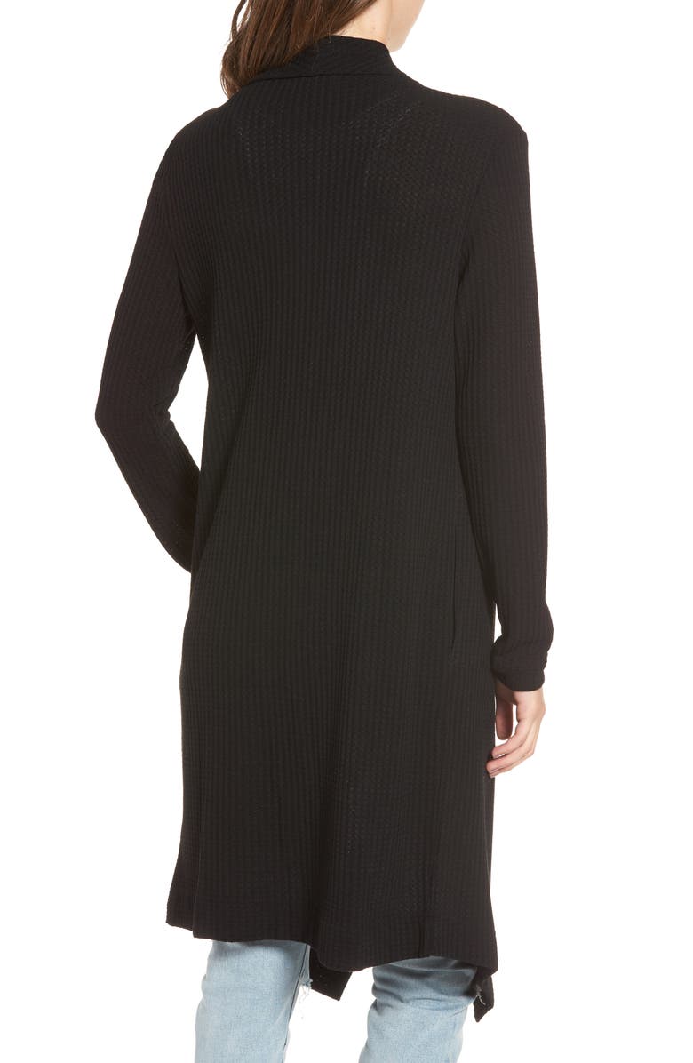 4SI3NNA Open Front Cardigan, Alternate, color, 