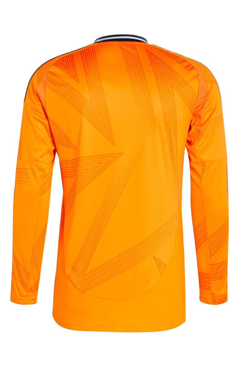 adidas Real Madrid 24/25 Away Long Sleeve Training Jersey, Alternate, color,