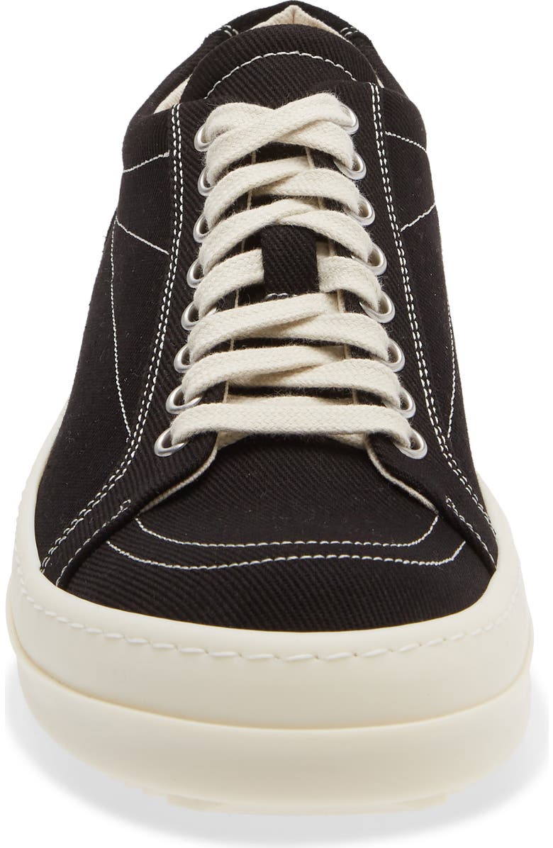 Rick Owens DRKSHDW Penta Vintage Sneaker, Alternate, color, Black/ Milk