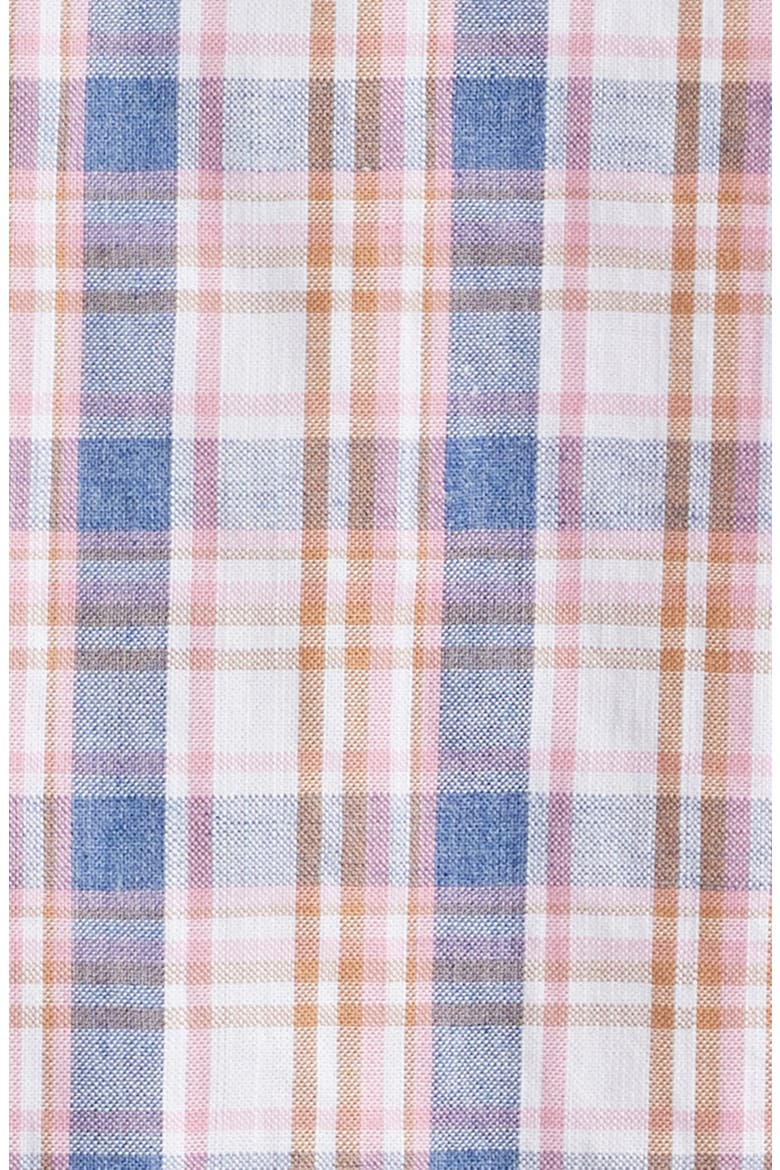 Jordi Plaid Button-Up Shirt, Alternate, color, LOLLIPOP