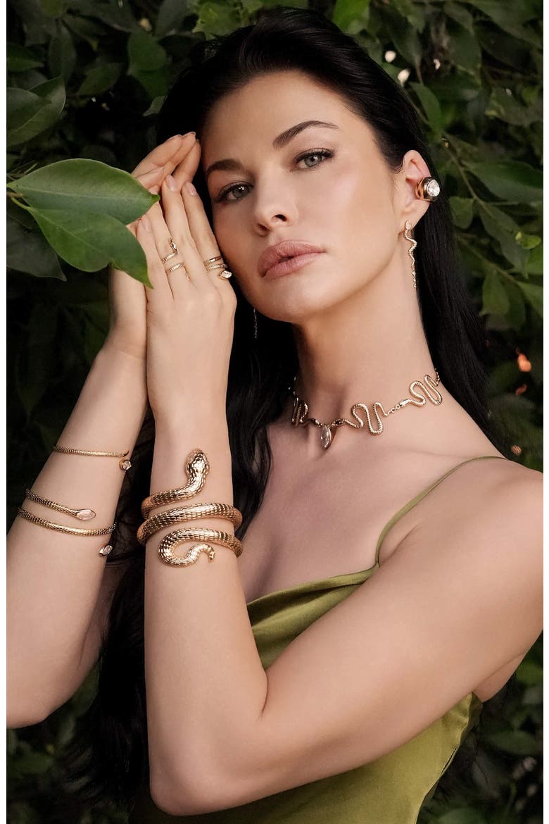 Serpentina Cuff, Alternate, color, GOLD