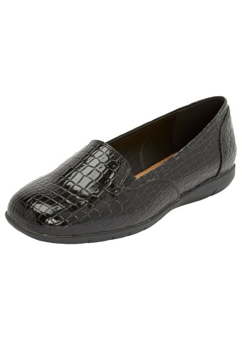 The Leisa Slip On Flat (Wide Widths Available)