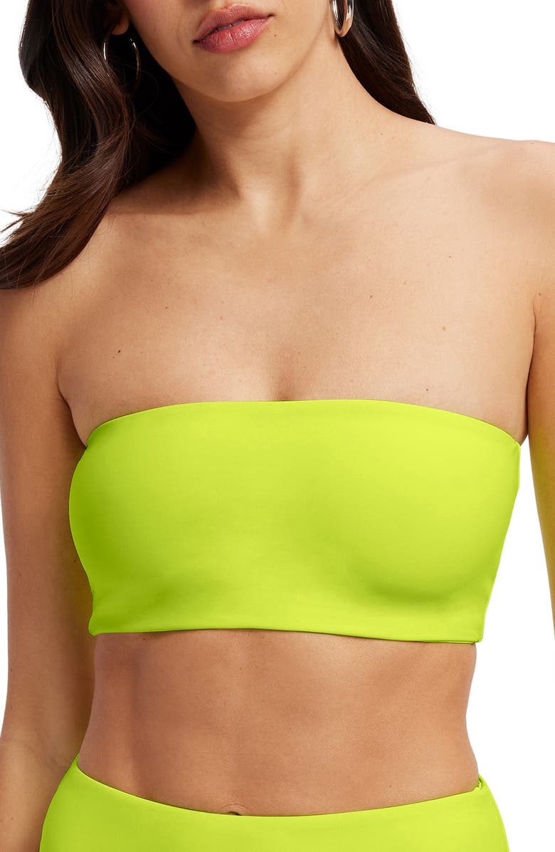 Good American Better Band Bikini Top, Main, color, 