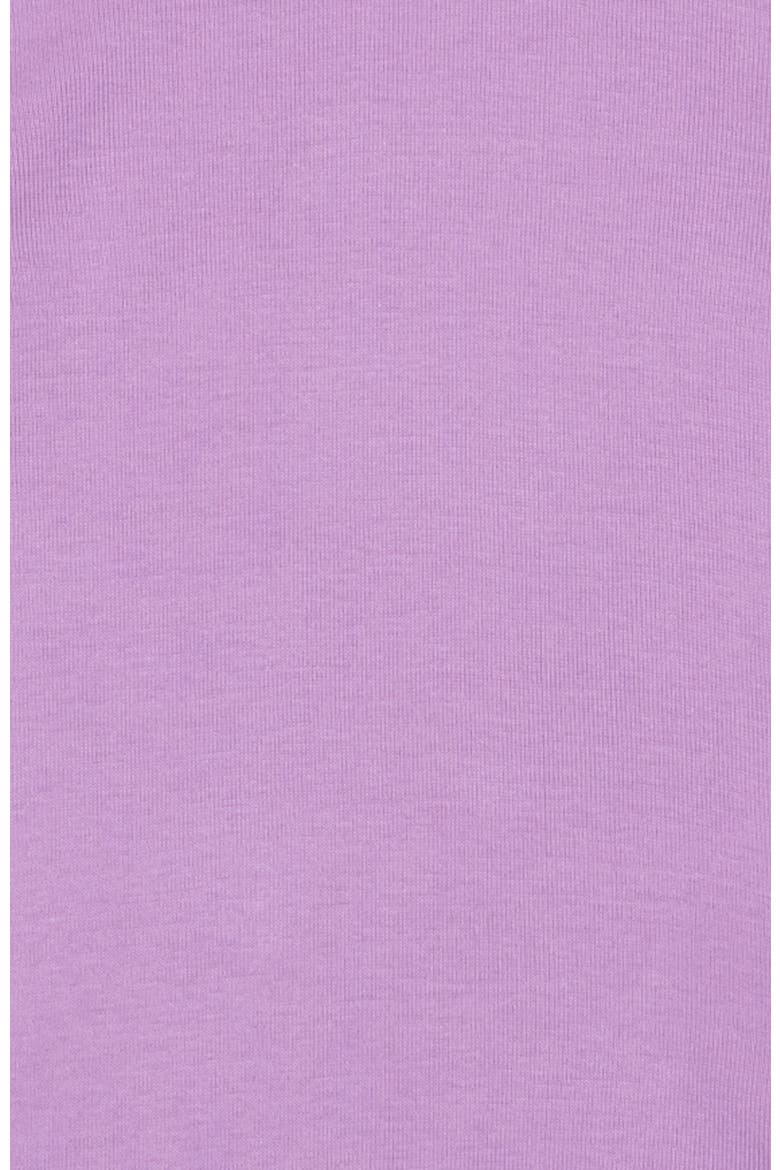 Cotton Boho Solid Turtleneck Bodysuit, Alternate, color, Light/Pastel Purple