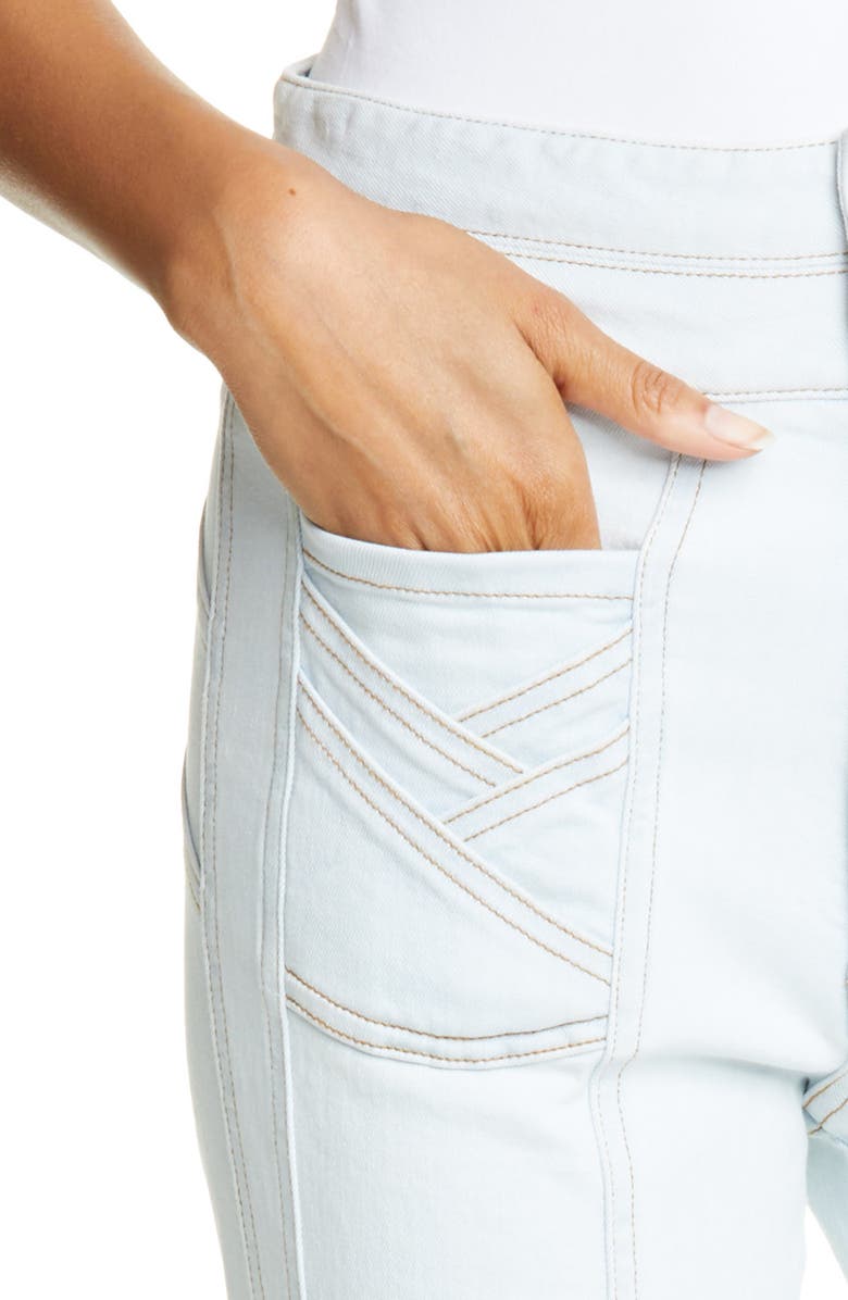 Veronica Beard Farrah Wide Leg Jeans, Alternate, color, 