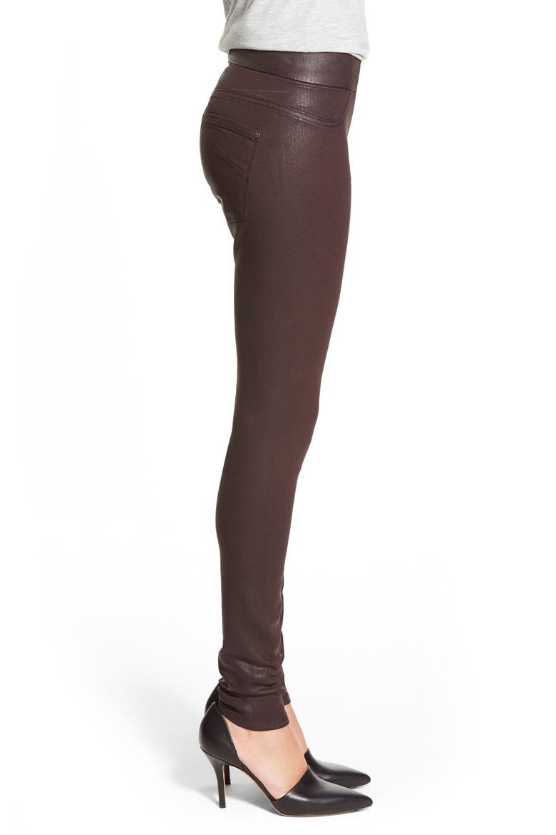 Leggings, Alternate, color, BLACK/ RED GLOSSED