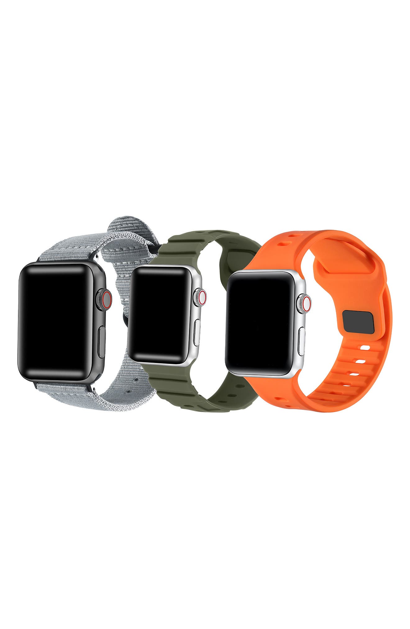 Set of 3 Ridge & Echo Watchbands