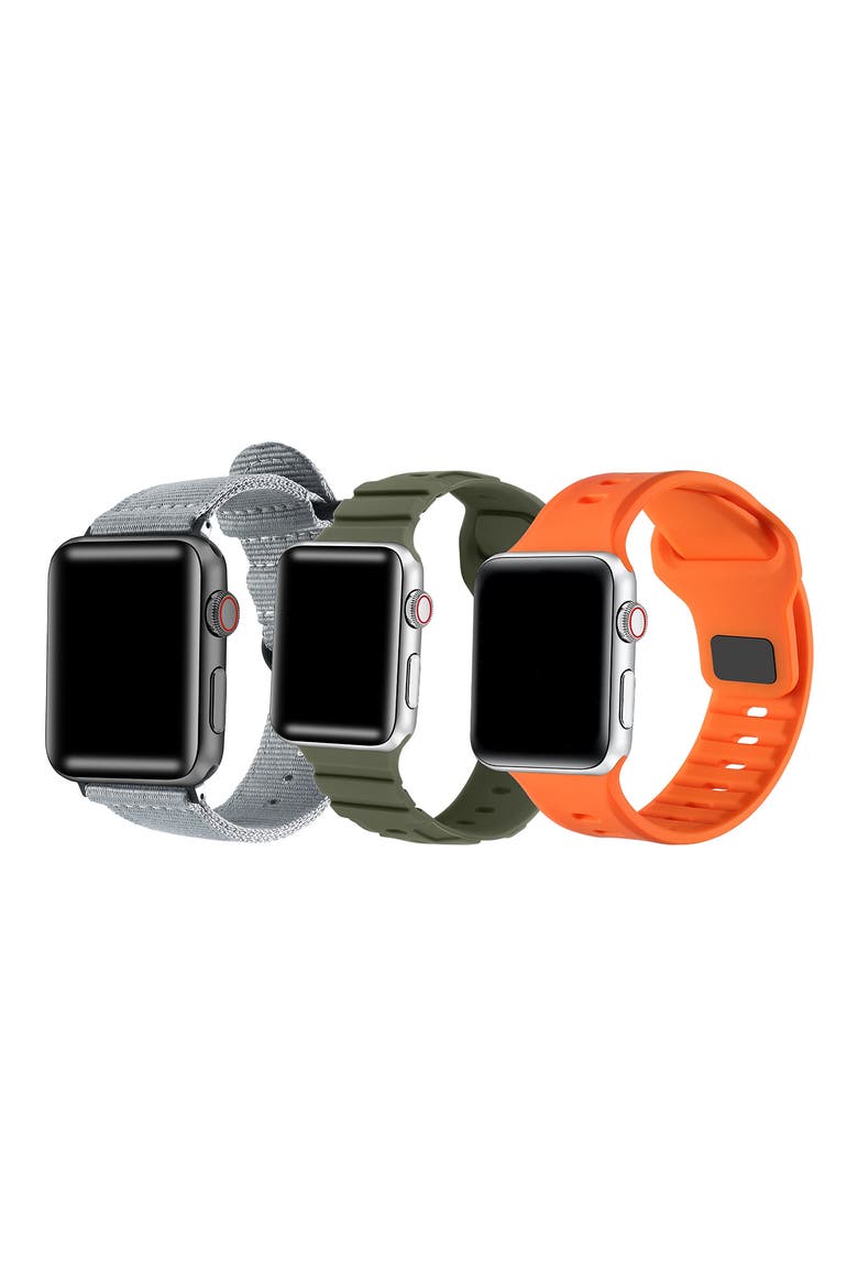 Set of 3 Ridge & Echo Watchbands, Main, color, ASSORTED