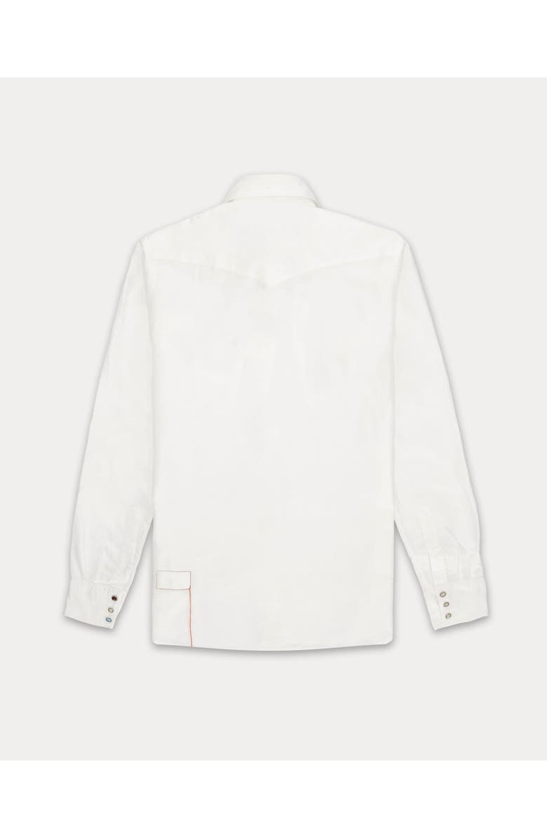 Fortela Tex Texan Cotton Shirt, Alternate, color, White