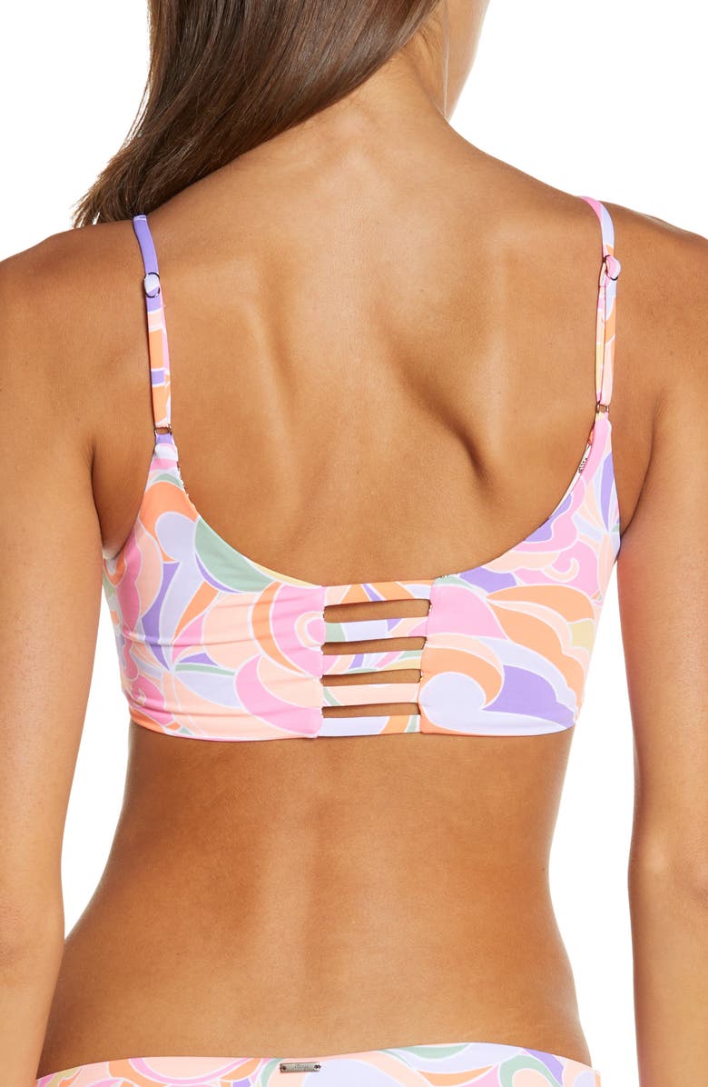 Maaji Pucchini Praia Reversible Bikini Top, Alternate, color, 