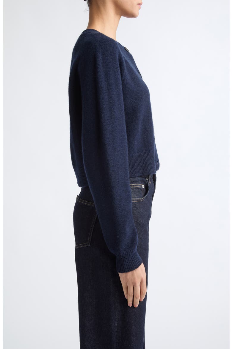 Heike Crop Cardigan, Alternate, color, NAVY
