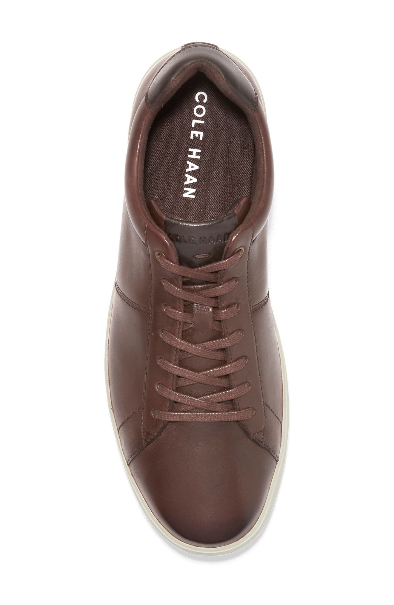 Reagan Sneaker, Alternate, color, CHESTNUT/ DARK BROWN/ IVORY
