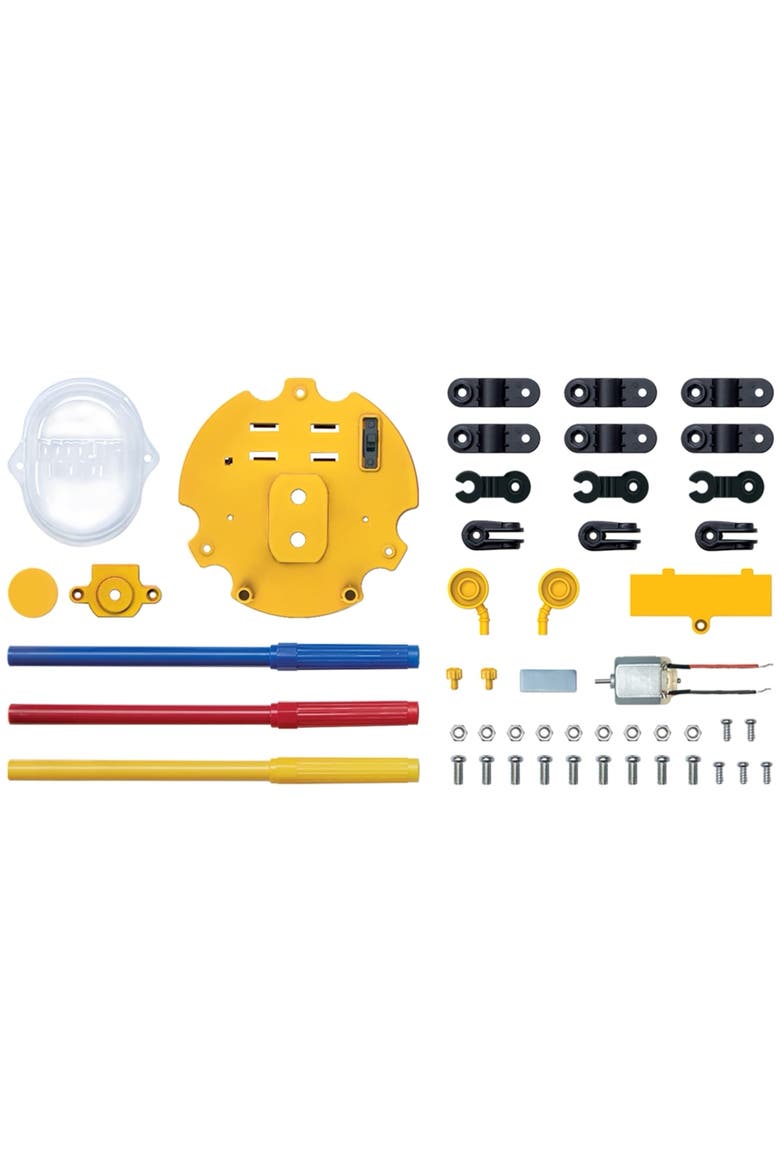 KidzRobotix Doodling Robot DIY Kit, Build A Robot That's An Artist, 8+, Alternate, color, Multicolored