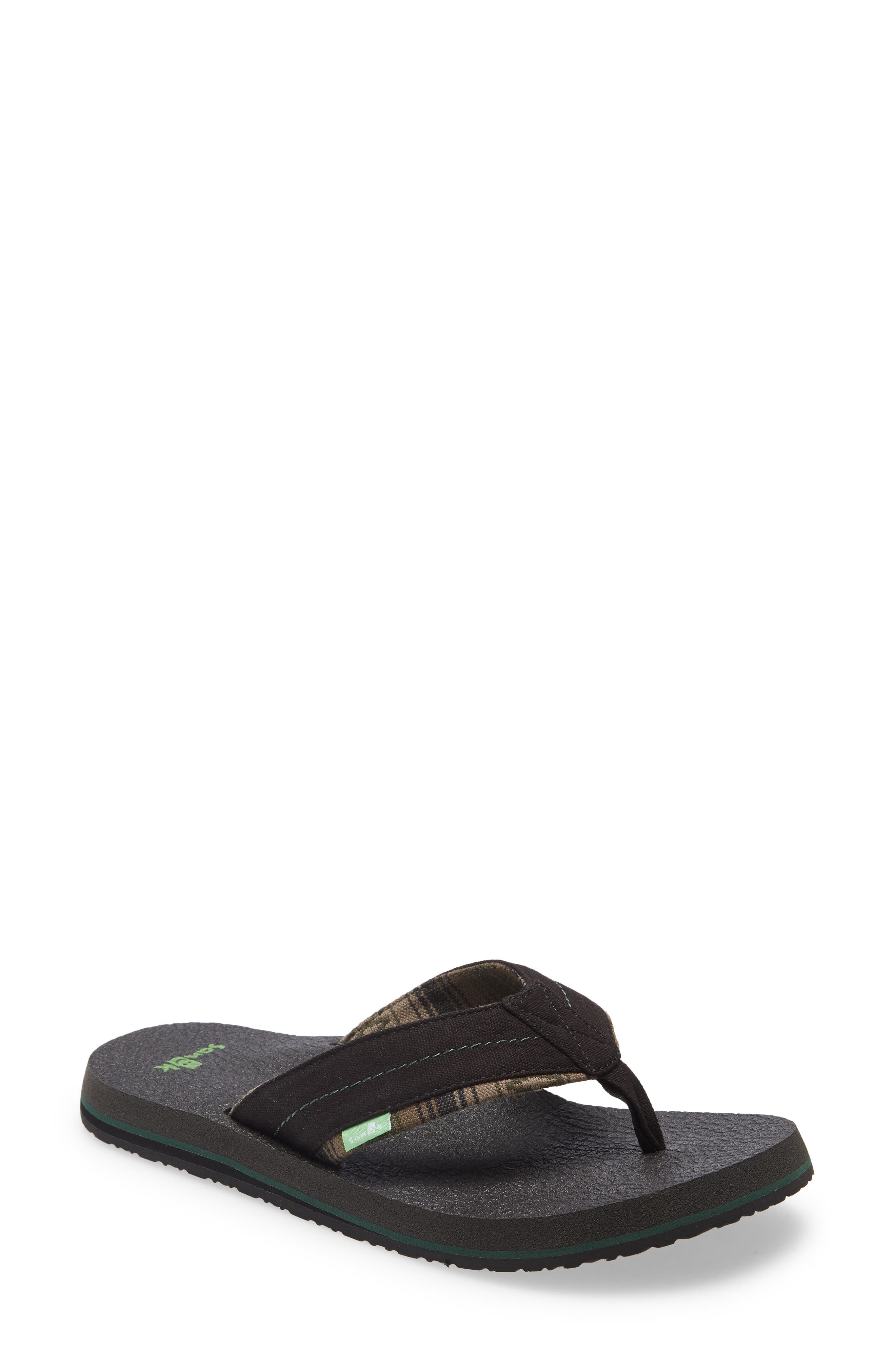 Sanuk Bear Cozy TX Flip Flop, Main, color, 