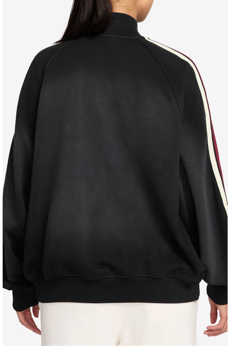 Flight Fleece Women's Jacket, Alternate, color, BLACK/ DARK SMOKE GREY