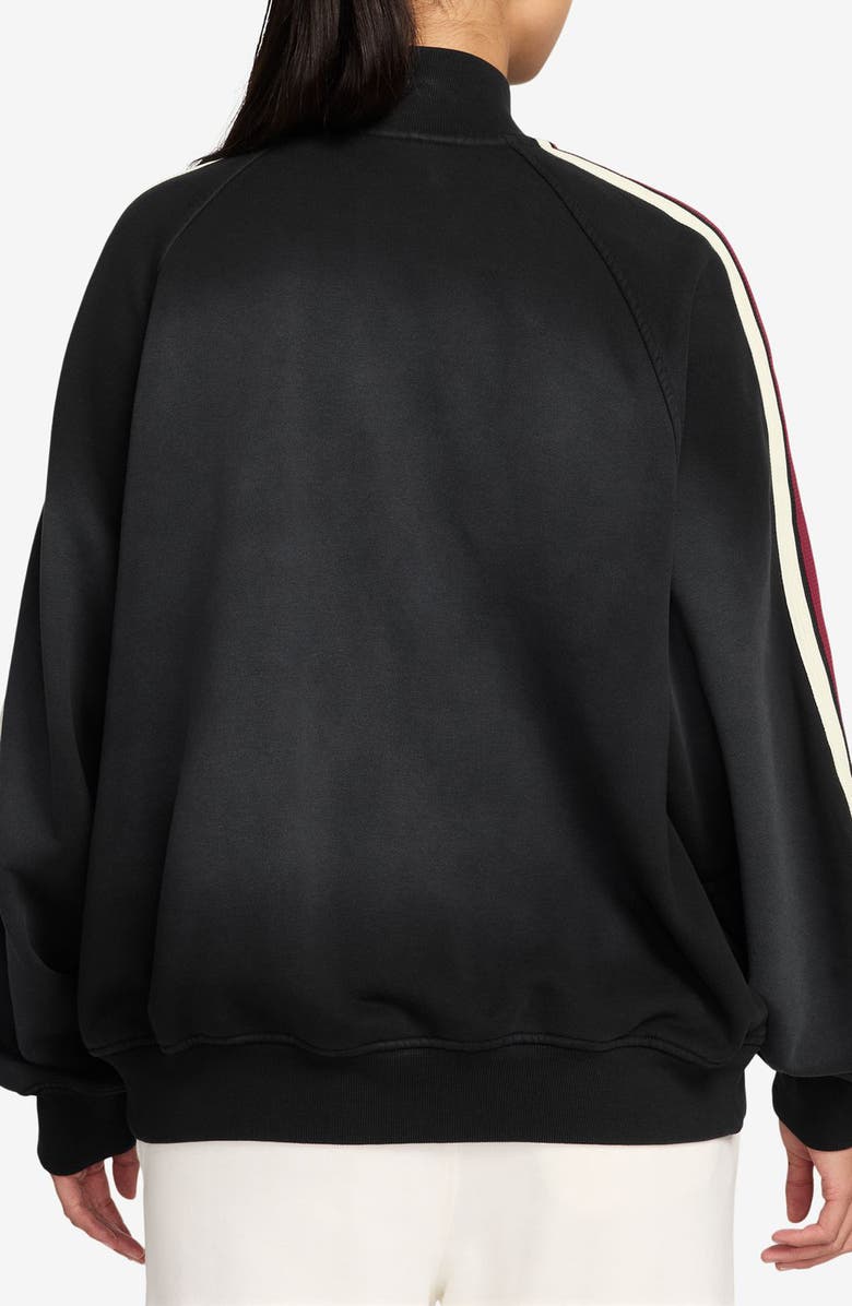 Jordan Flight Fleece Women's Jacket, Alternate, color, Black/ Dark Smoke Grey