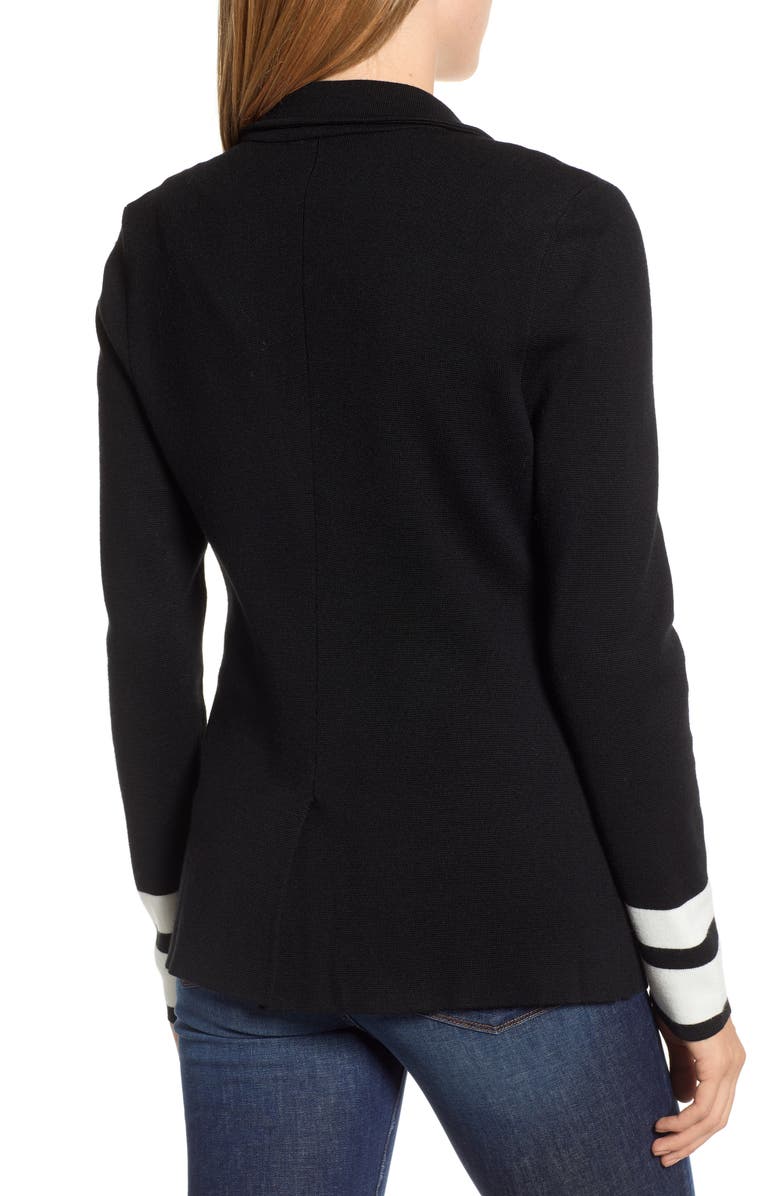 1901 Stretch Wool Blend Sweater Blazer, Alternate, color,