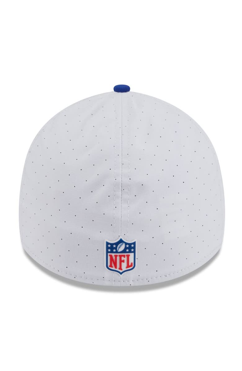 New Era Men's New Era  White/Blue Denver Broncos 2025 NFL Training Camp Throwback Logo 39THIRTY Flex Hat, Alternate, color, White