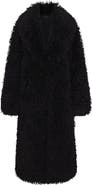 Naked Wardrobe Faux Shearling Coat