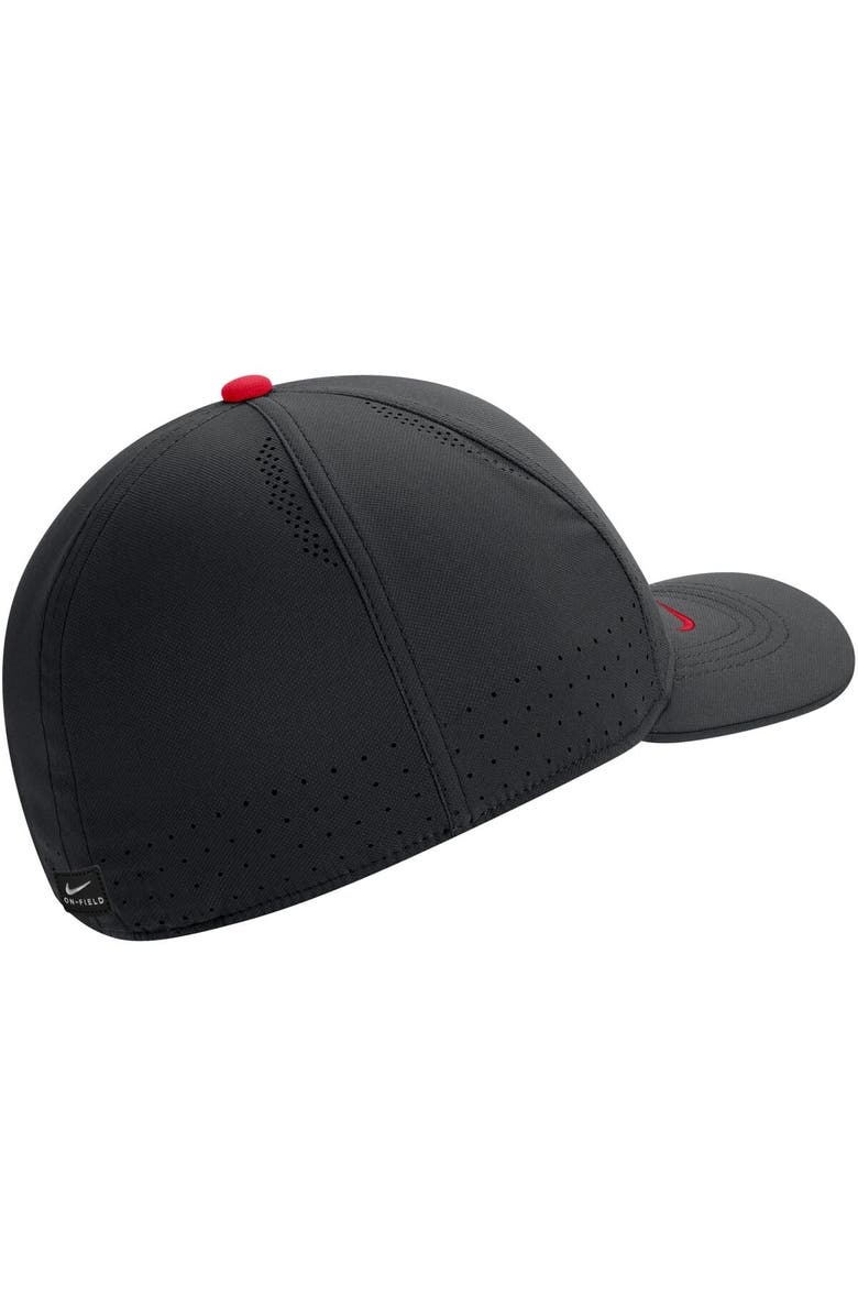 Nike Men's Nike Black Team USA Sideline Classic99 Swoosh Flex Hat, Alternate, color, 