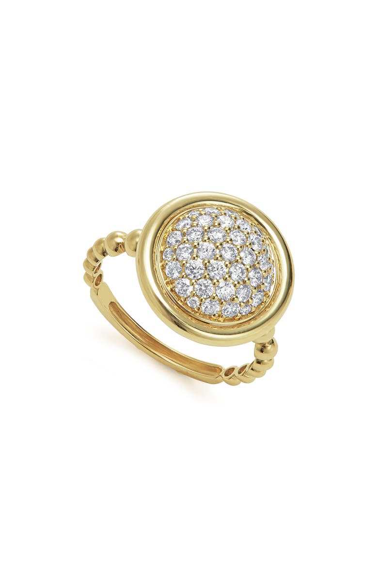 LAGOS Meridan Pavé Diamond Ring, Main, color, Gold