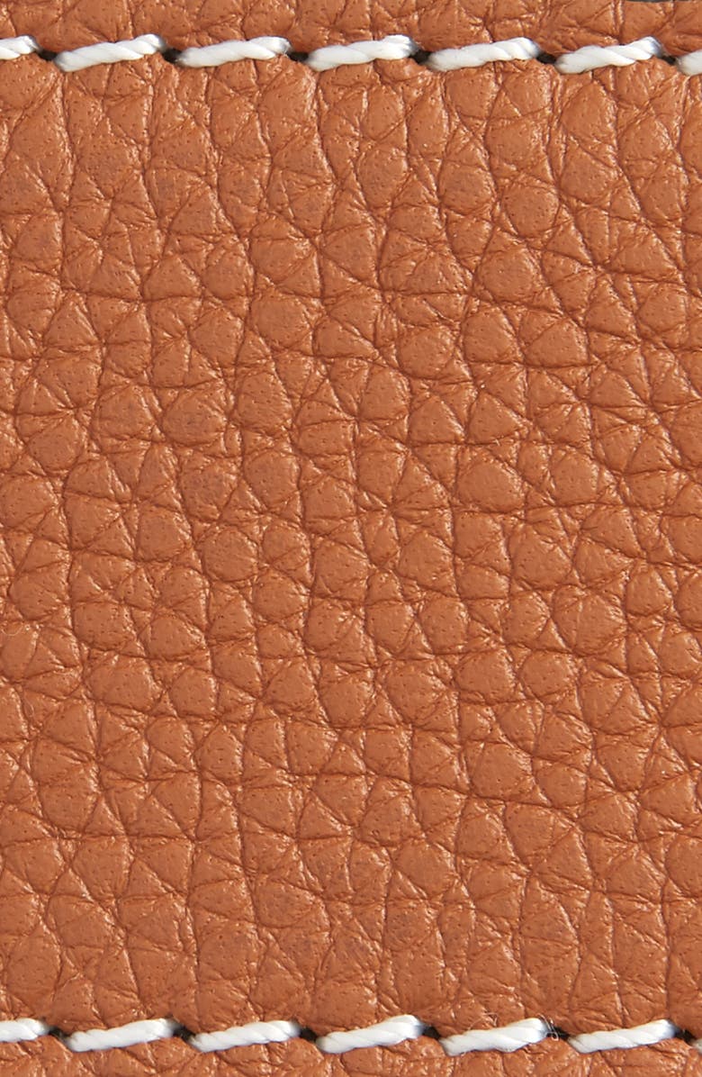 Loewe Anagram Buckle Leather Belt, Alternate, color,