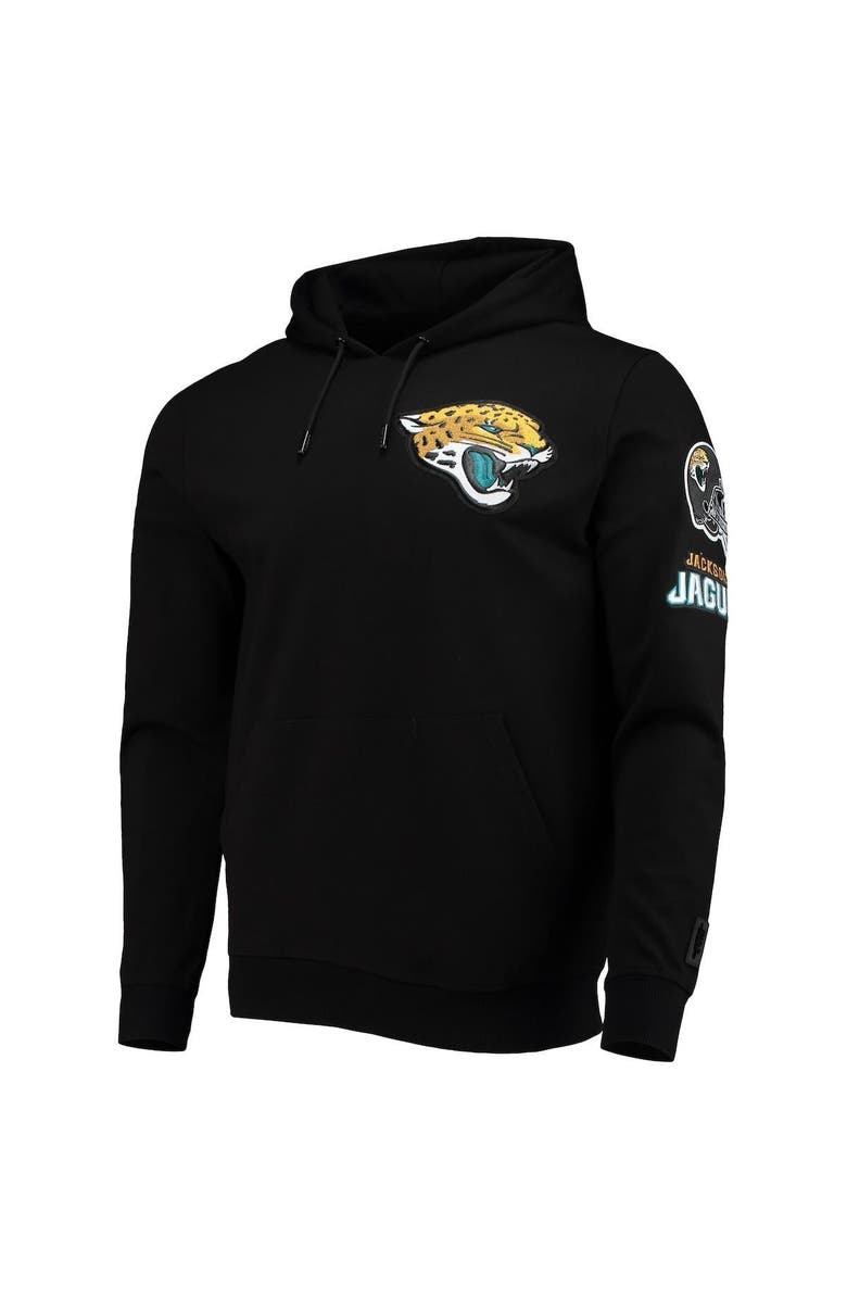 PRO STANDARD Men's Pro Standard Black Jacksonville Jaguars Logo Pullover Hoodie, Alternate, color,