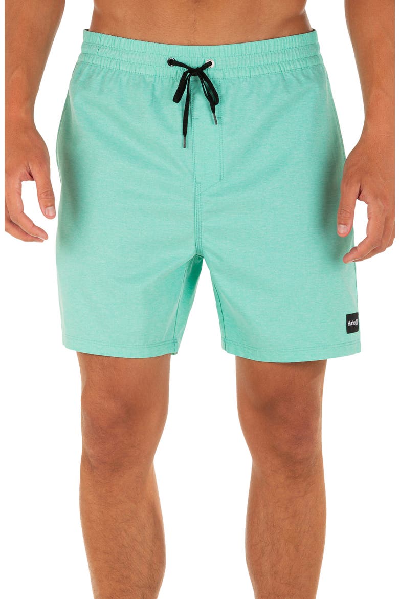 One And Only Swim Trunks, Main, color, AURORA GREEN