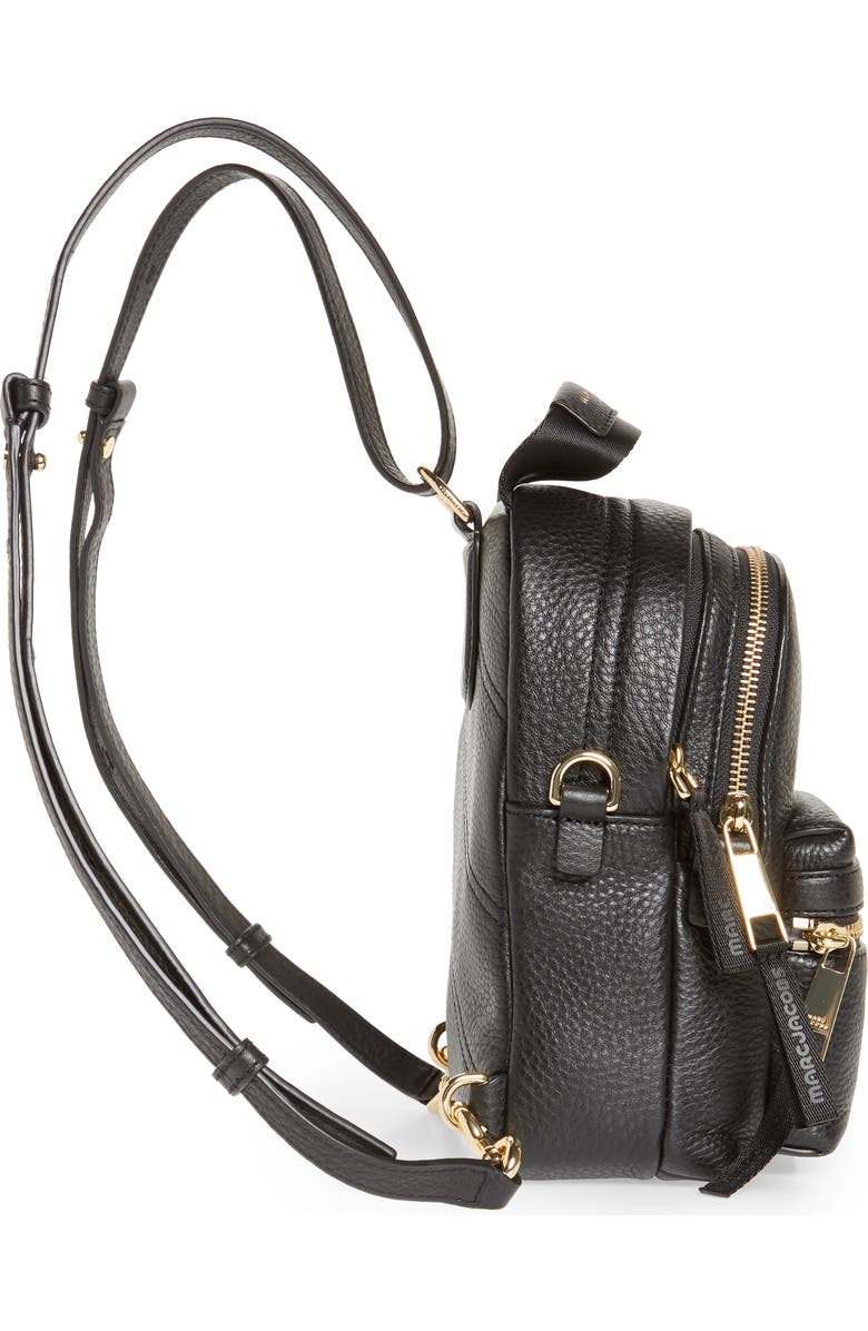 Marc Jacobs Mini Trek Leather Backpack, Alternate, color,