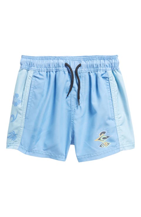 Kids' Static Block Volley Swim Trunks (Toddler & Little Kid)