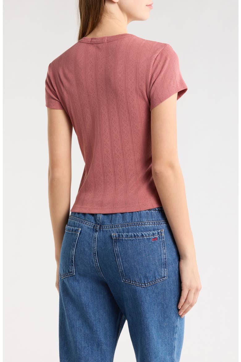 Lexi Pointelle Crewneck T-Shirt, Alternate, color, WITHERED ROSE