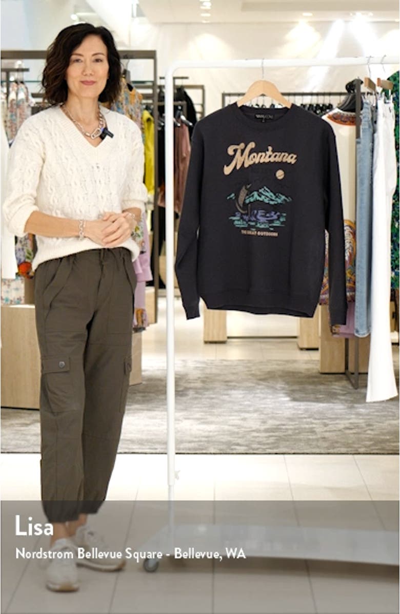 Montana Graphic Sweatshirt, sales video thumbnail