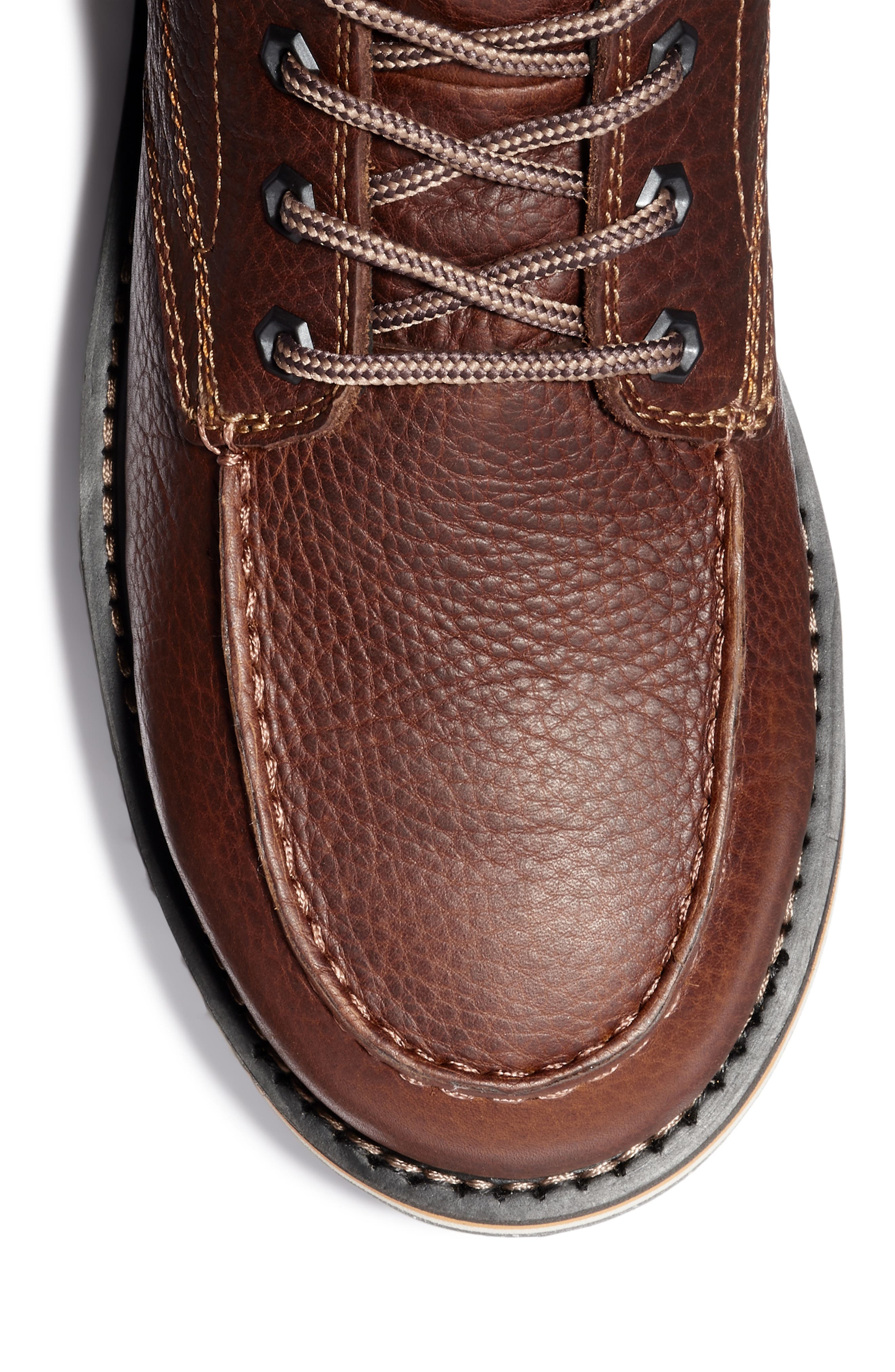 Gridworks 6" Waterproof Work Boot, Alternate, color, BROWN