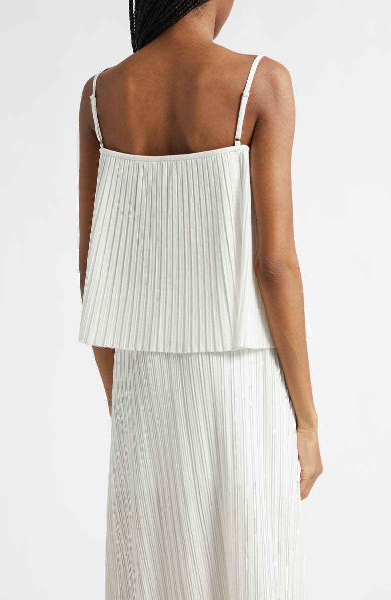 EENK Pleated Side Button Camisole, Alternate, color, Ivory