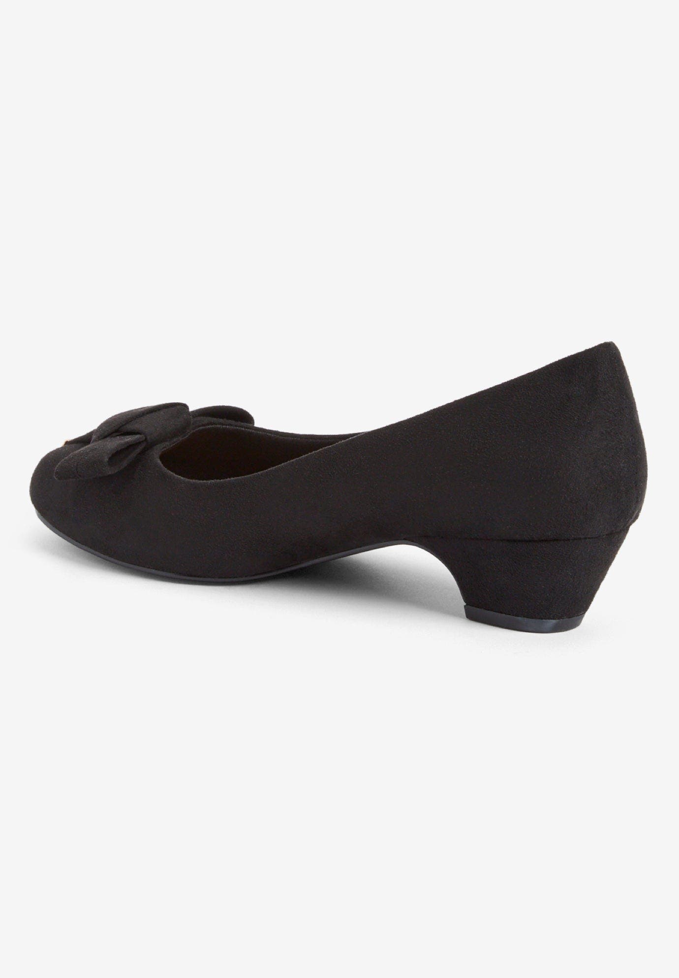 Comfortview The Flynn Slip On Pump, Alternate, color, Black