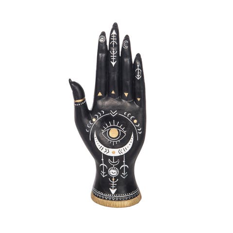Mystical Palmistry Hand Decorative Halloween 9" Figurine