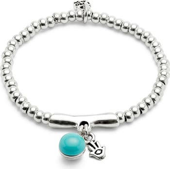 Turquoise Murano Core Bracelet