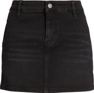 PTCL Bree Easy Stretch Denim Miniskirt