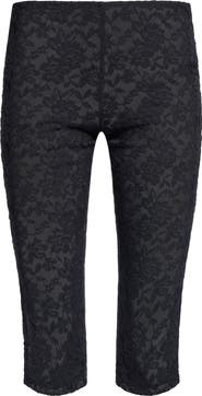 LIONESS Babydoll Lace Capri Pants