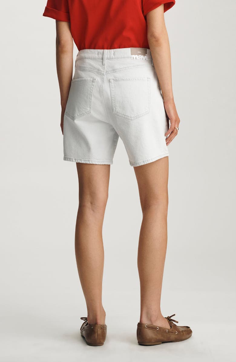 Mavi Jeans Heidi High Waist Mid Thigh Denim Shorts, Alternate, color,