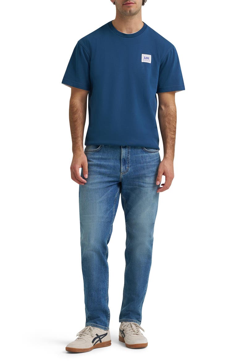 David Regular Tapered Jeans, Alternate, color, LOWLAND